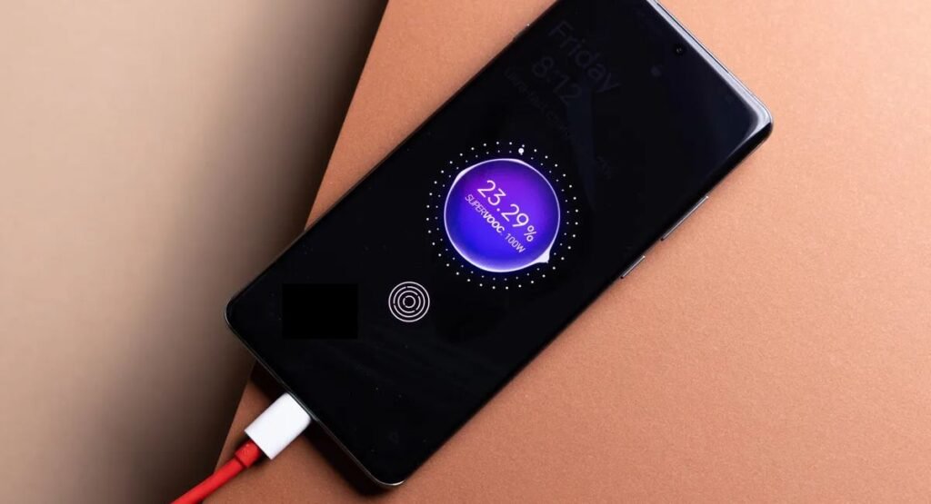 OnePlus 12R charging