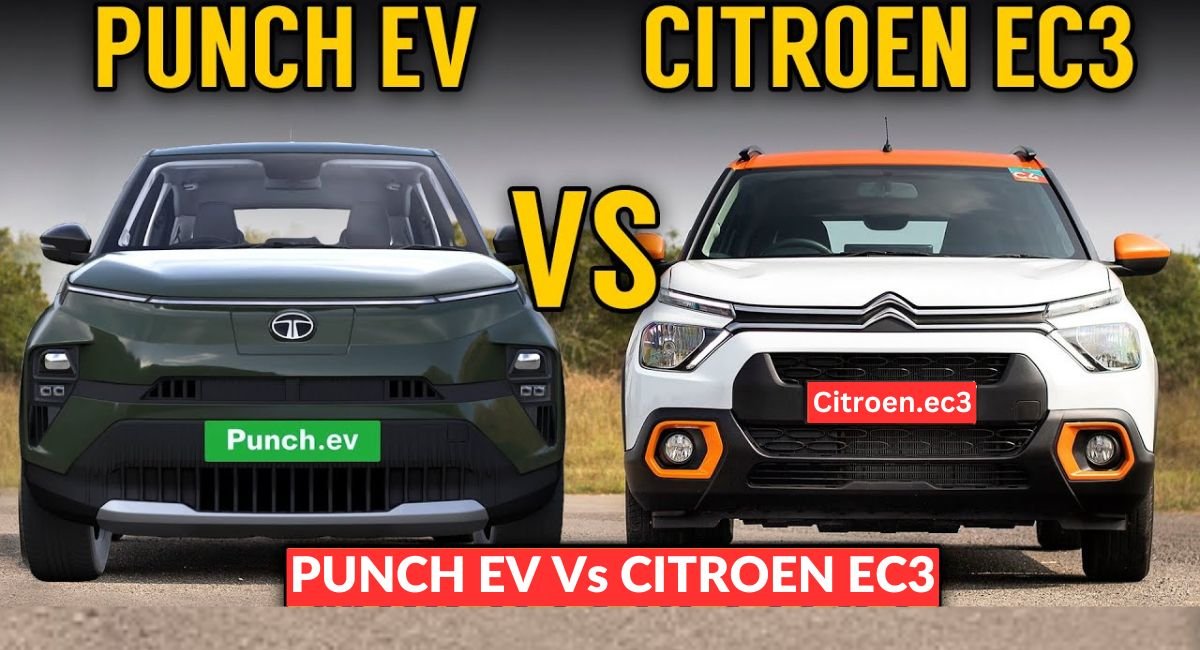 Tata Punch EV vs Citroen eC3