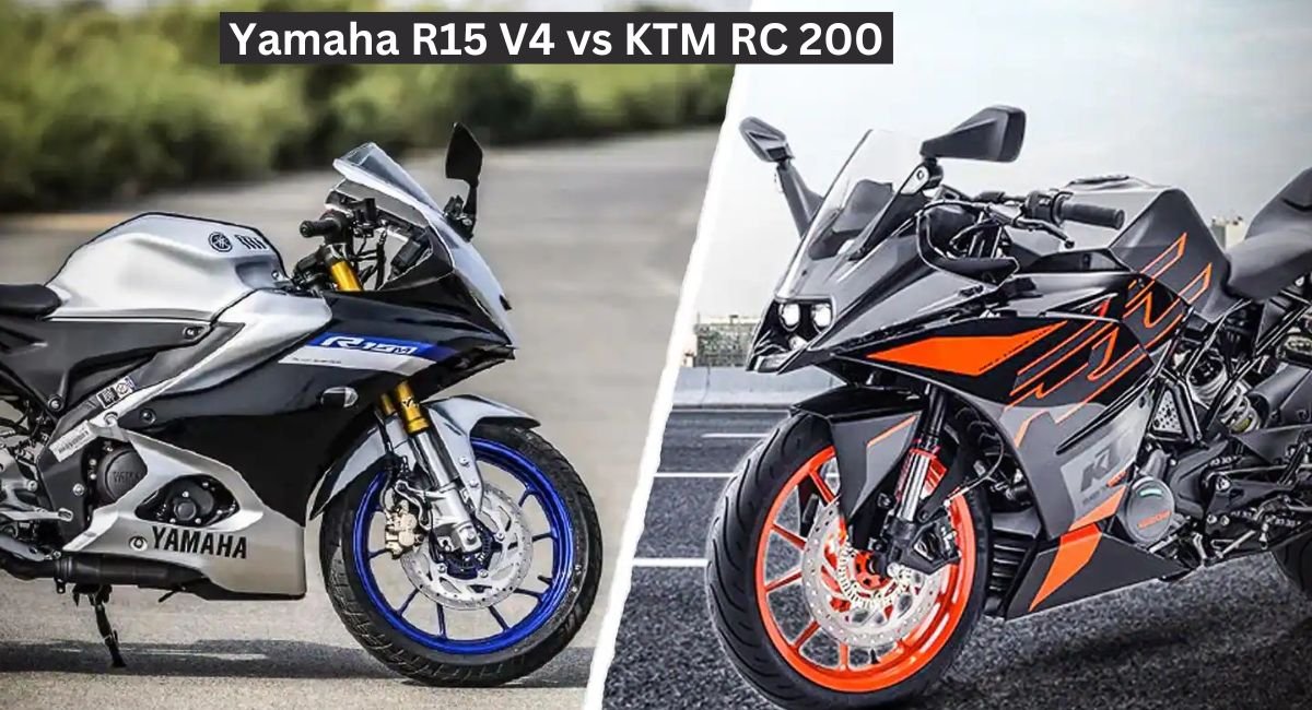Yamaha R15 V4 vs KTM RC 200